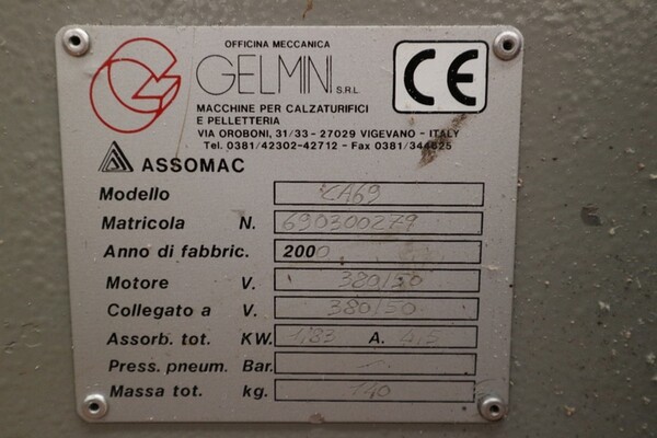 1#7389 Attrezzatura ed accessori per calzaturificio in vendita - foto 38