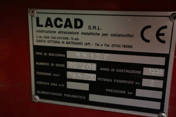1#7389 Attrezzatura ed accessori per calzaturificio in vendita - foto 70