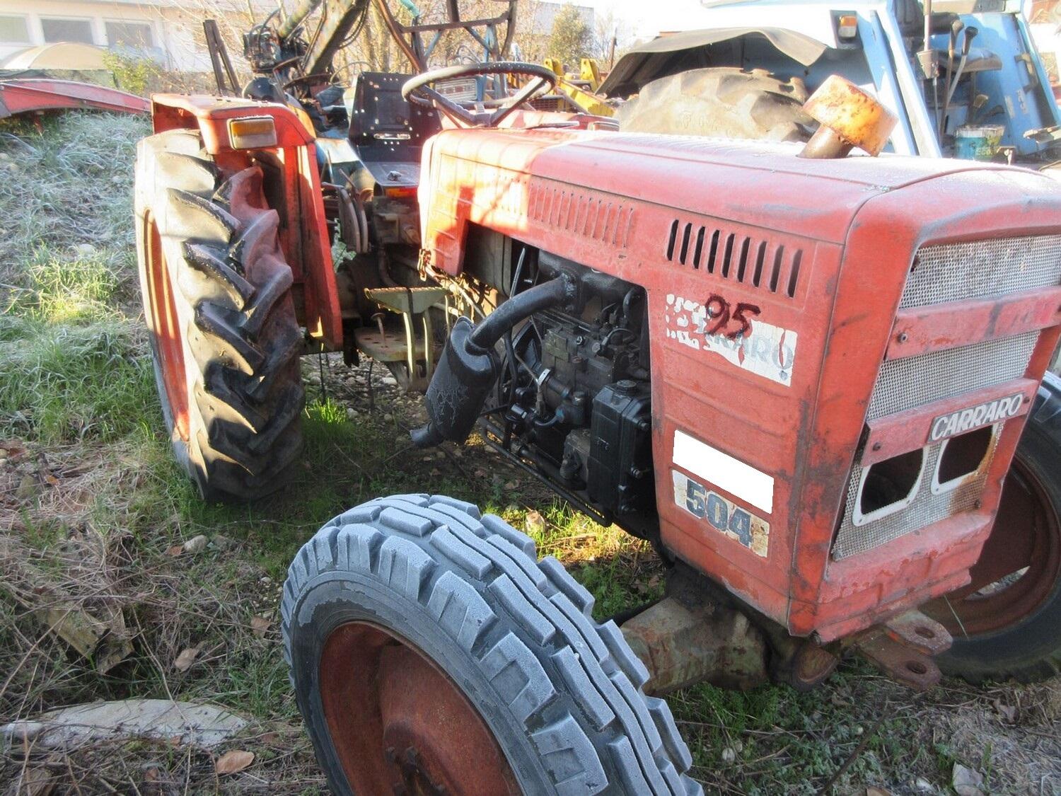 Lot Carraro and Landini agricultural tractors