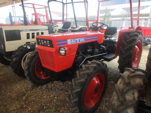 40#73950 Trattore agricolo Same e Aratro monovomere in vendita - foto 1