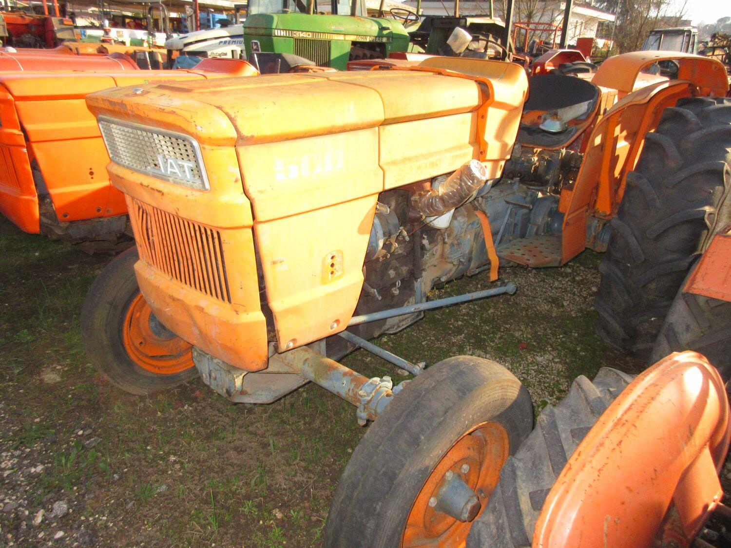 Lot Fiat 500 agricultural tractor