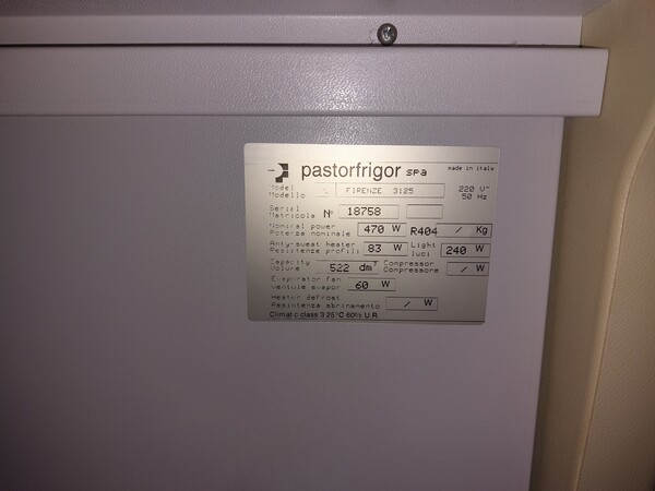 18#7396 Banco frigo Pastorfrigor in vendita - foto 2