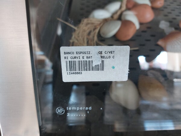 44#7396 Banco esposizione pesce Inox Pack in vendita - foto 3
