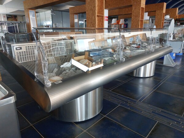 45#7396 Banco esposizione pesce Inox Pack in vendita - foto 2