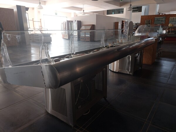 45#7396 Banco esposizione pesce Inox Pack in vendita - foto 4