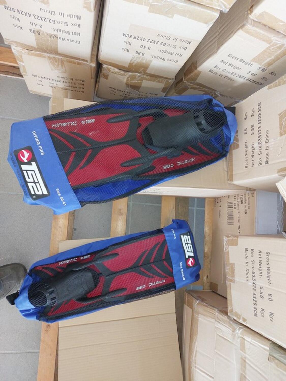 Lot Diving equipment