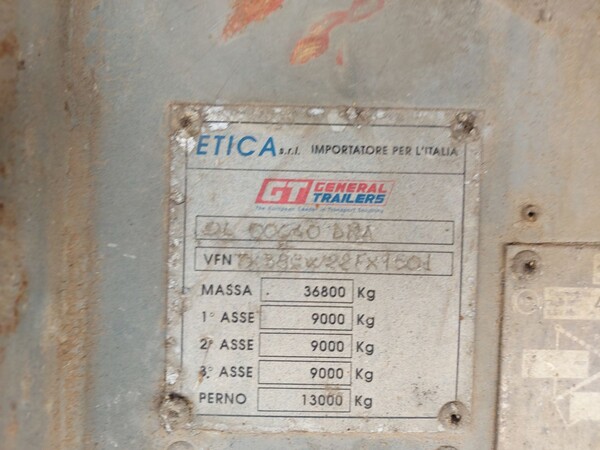 2#7403 Semirimorchio General trailers in vendita - foto 11