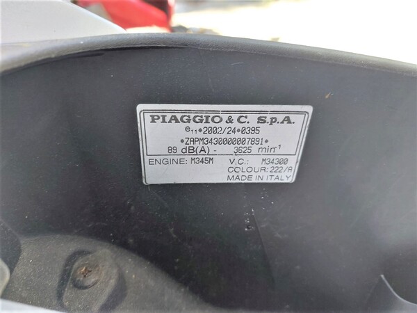 3#7403 Motociclo Piaggio Beverly in vendita - foto 8