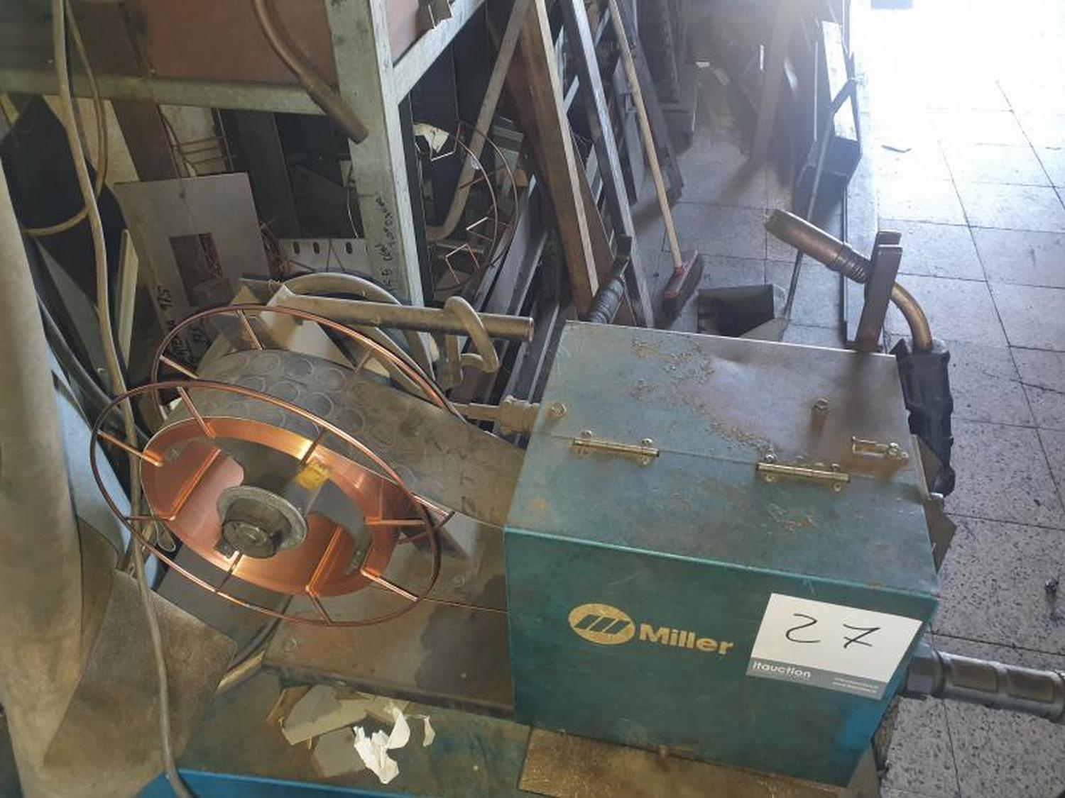 Lot Miller continuous wire welding machine