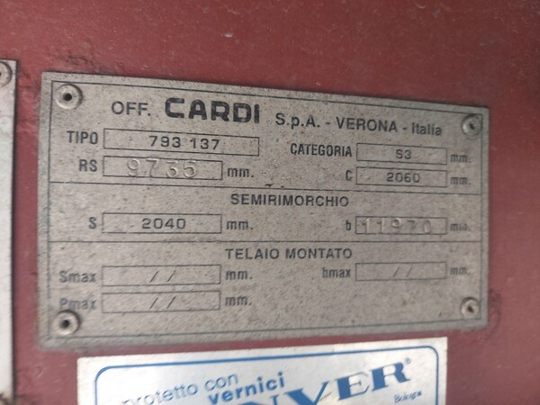 11#7408 Semirimorchio Cardi in vendita - foto 13