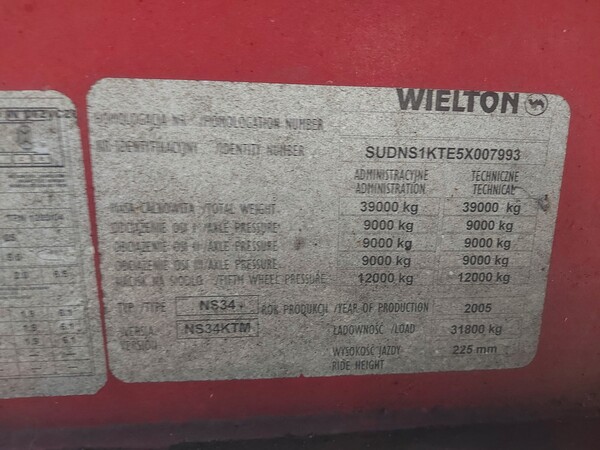 14#7408 Semirimorchio Wielton in vendita - foto 10