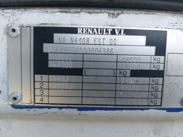 17#7408 Trattore stradale Renault in vendita - foto 18