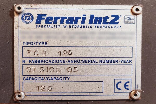 10#7415 Benna bivalve Ferrari in vendita - foto 2