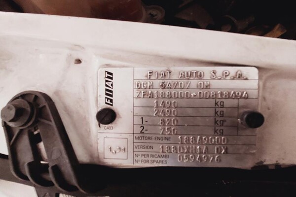 12#7415 Autovettura Fiat Punto in vendita - foto 10