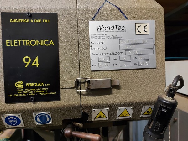 37#7419 Macchine per cucire e per calzatura in vendita - foto 6
