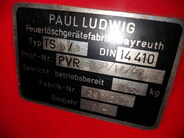 5#7451 Gruppo antincendio Paul Ludwig in vendita - foto 2