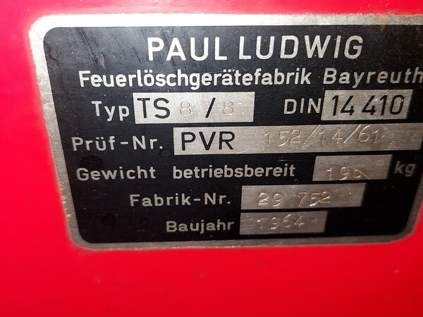5#7451 Gruppo antincendio Paul Ludwig in vendita - foto 9