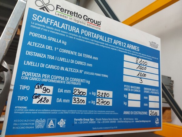 2#7466 Scaffalature industriali e da esposizione in vendita - foto 11
