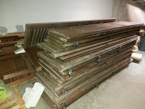 9#7475 Infissi in legno usati in vendita - foto 3