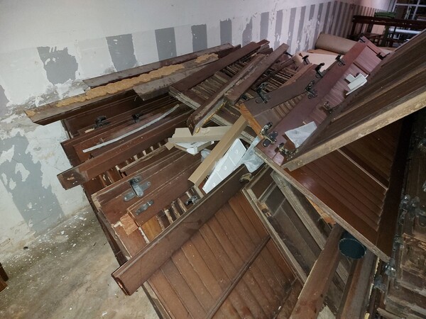 9#7475 Infissi in legno usati in vendita - foto 7