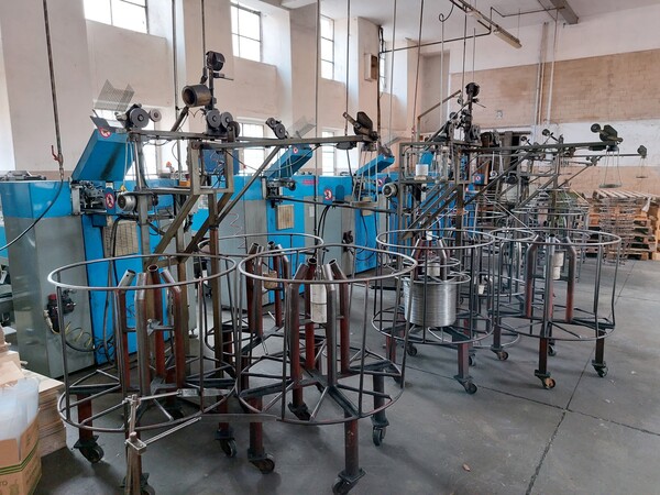 1#7489 Linea produzione bobine in ferro in vendita - foto 1