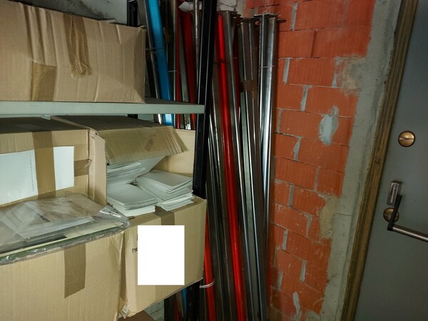 8#7499 Struttura modulare tubulare e scaffalature in vendita - foto 2