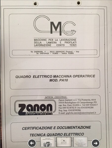 11#7514 Curva Profilati CMG in vendita - foto 12