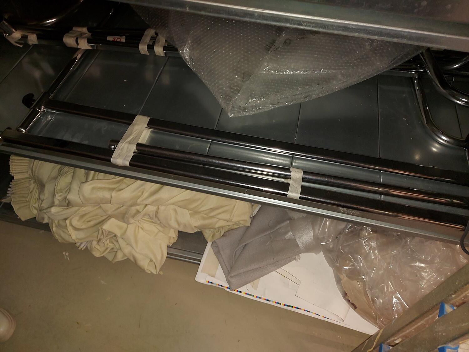 Sgabelli Da Bar In Tessuto Bouclette E Metallo Dorato Bianco - Lotto Di 2 - MELBOURNE | Leroy Merlin - Foto 9