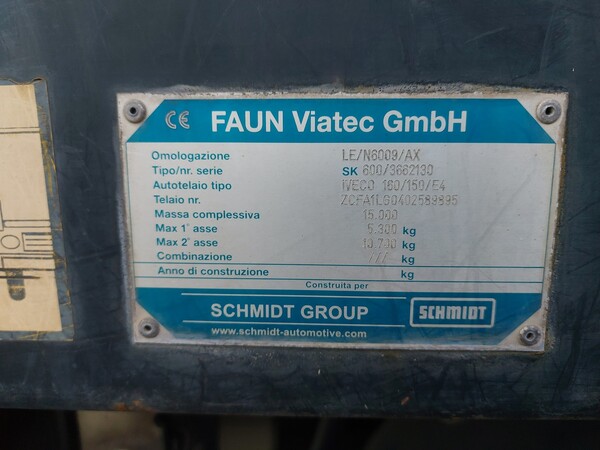 45#7528 Spazzatrice Iveco in vendita - foto 10