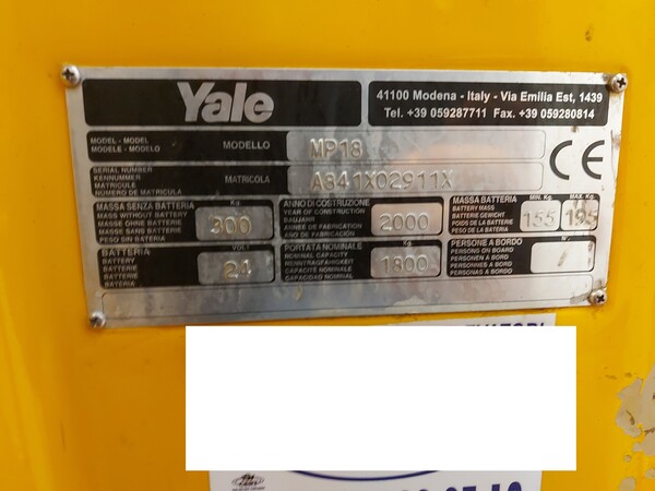 9#7533 Transpallet Puma e Yale in vendita - foto 4