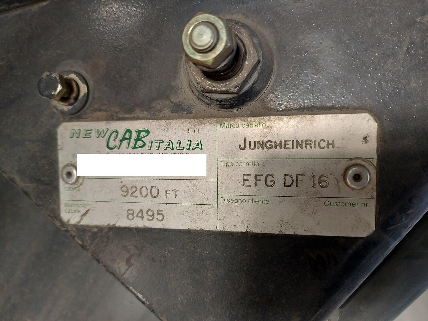 Jungheinrich Linde Chiavi Set 4 Chiavi Di Accensione Per Carrelli