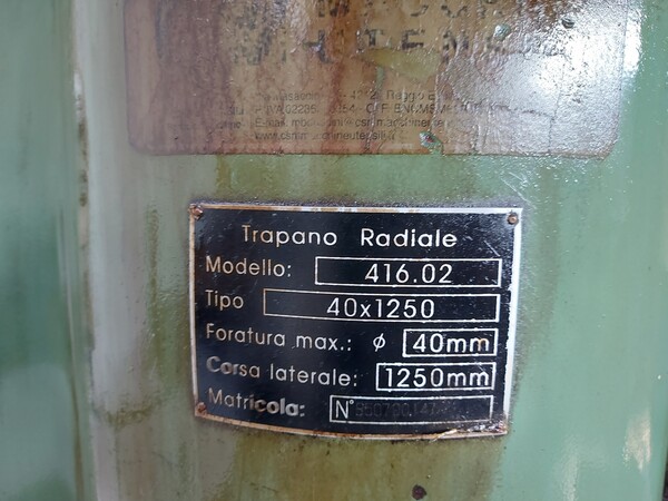 32#7552 Trapano radiale LTF in vendita - foto 3