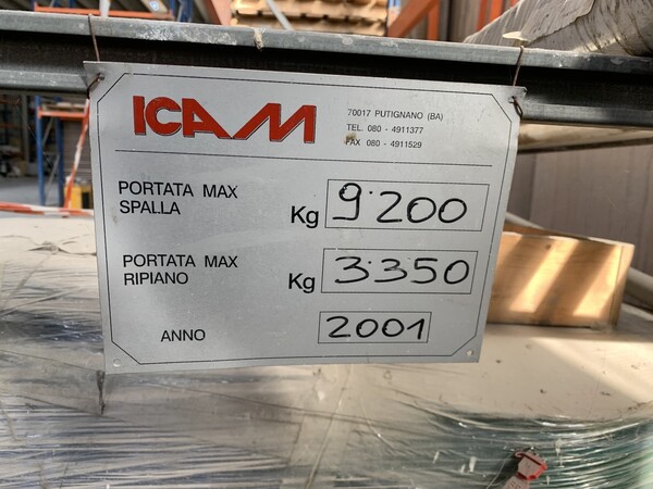 10#7554 Scaffalatura industriale ICAM in vendita - foto 3