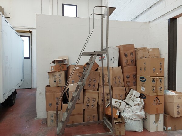 46#7561 Scaffalatura ed etichettatrice in vendita - foto 17