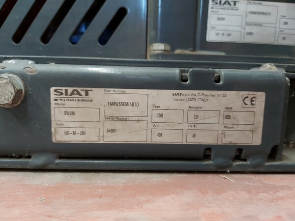 72#7561 Imballatrice automatica SIAT in vendita - foto 3