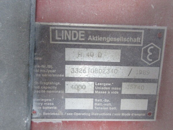 3#7563 Muletto Linde in vendita - foto 9