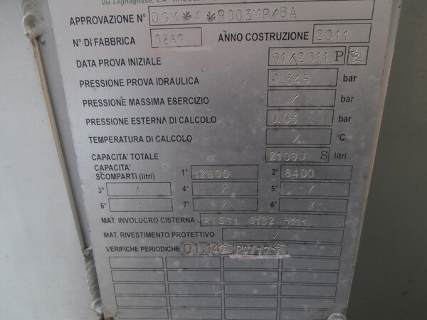 1#7565 Cisterna Daf in vendita - foto 7