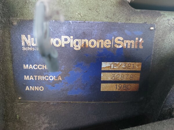 8#7579 Telaio di tessitura Nuovo Pignone Smit in vendita - foto 2