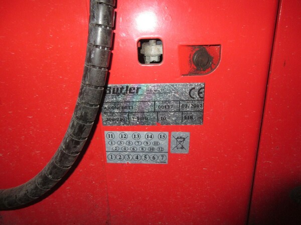 1#7616 Smontagomme e assetto per gomme Butler in vendita - foto 11