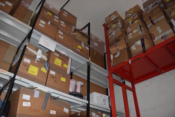 1#7624 Roltoli di tessuto e scaffali in vendita - foto 27