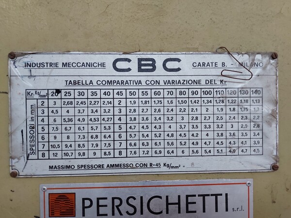 2#7631 Troncatrice CBC in vendita - foto 2
