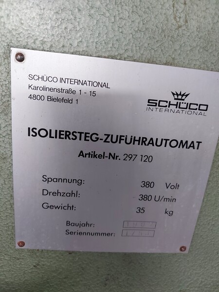 7#7631 Profilatrice Schuco in vendita - foto 6