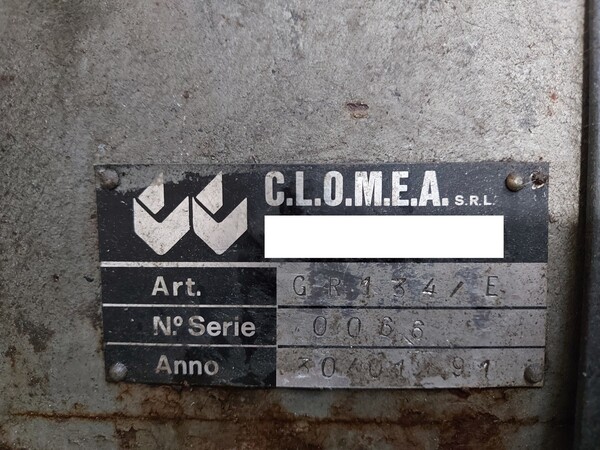 9#7631 Curvatrice semiautomatica Clomea in vendita - foto 2