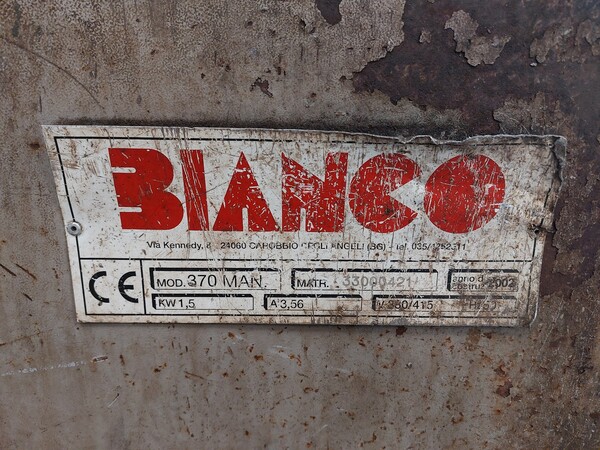 6#7632 Troncatrice Bianco 370 Man in vendita - foto 3