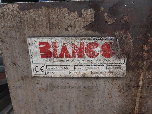 6#7632 Troncatrice Bianco 370 Man in vendita - foto 4