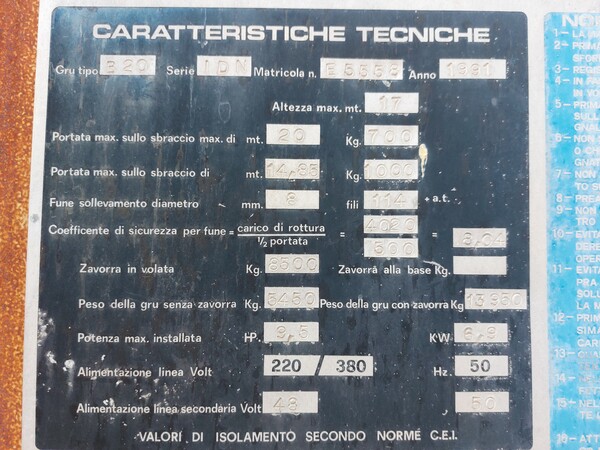 11#7663 Gru Benedini in vendita - foto 5