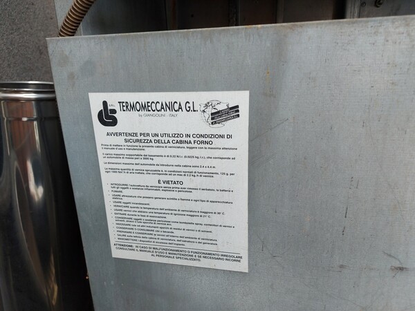 3#7673 Impianto completo di verniciatura Termomeccanica in vendita - foto 7