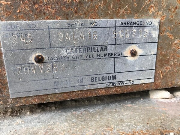 1#7681 Escavatore cingolato Caterpillar  245B in vendita - foto 18