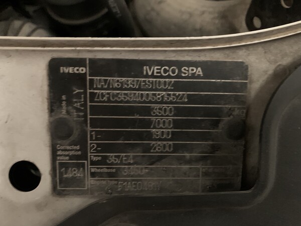 5#7694 Autocarro Iveco Daily in vendita - foto 11