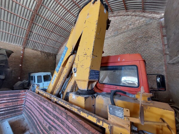 6#7695 Autocarro Fiat con gru Effer in vendita - foto 9